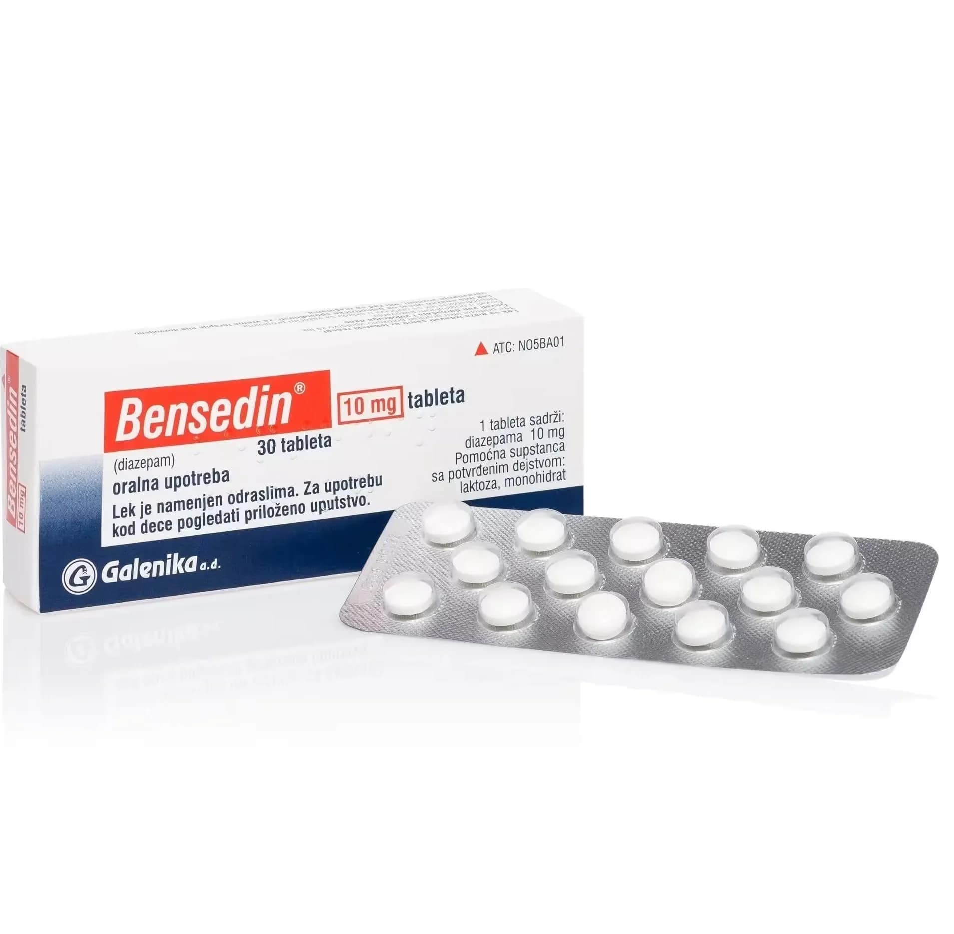 bensedin diazepam 10mg (valium)